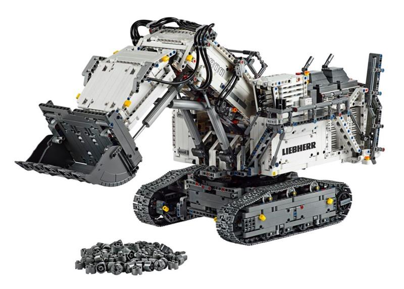 LEGO TECHNIC ESCAVATORE LIEBHERR R 9800 #42100