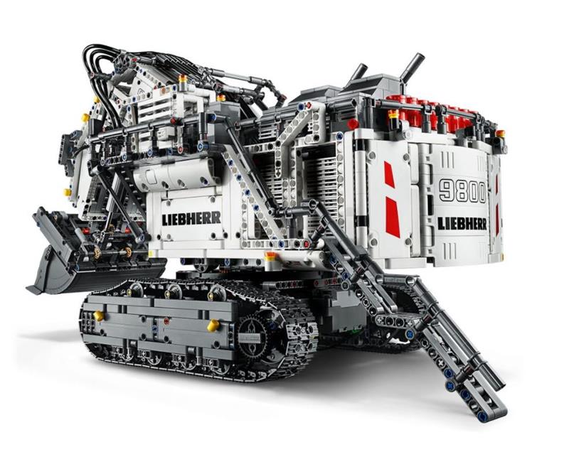LEGO TECHNIC ESCAVATORE LIEBHERR R 9800 #42100