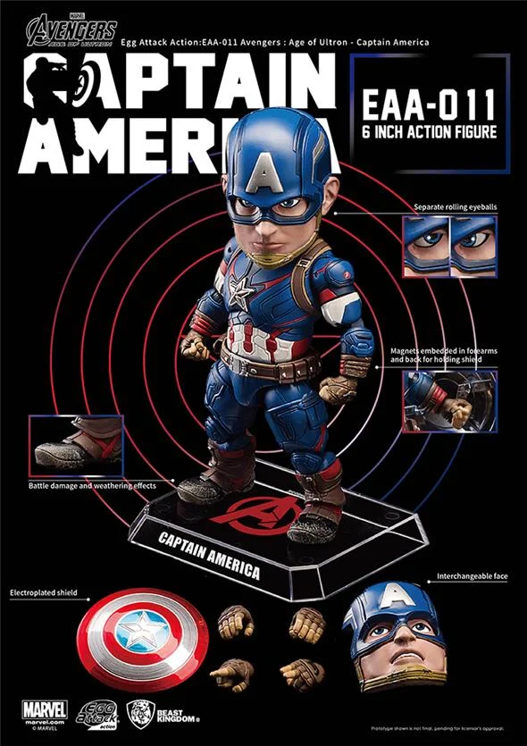 AVENGERS AOU EGG ATTACK - CAPTAIN AMERICA