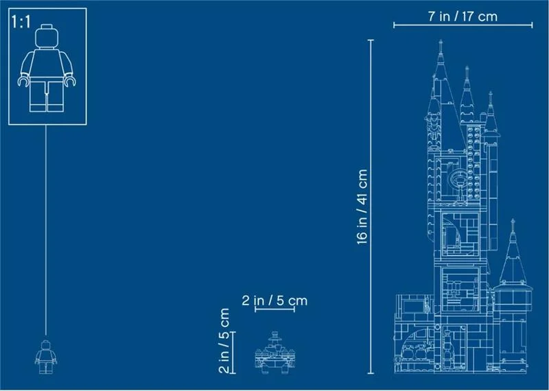 LEGO HARRY POTTER TORRE DI ASTRONOMIA DI HOGWARTS #75969
