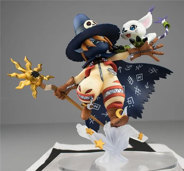 DIGIMON ADV WIZARMON & TAILMON GEM STATUE