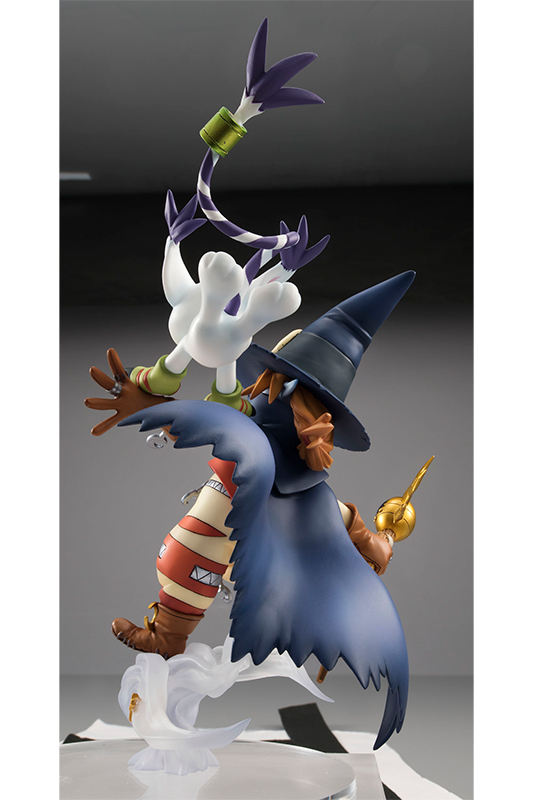 DIGIMON ADV WIZARMON & TAILMON GEM STATUE