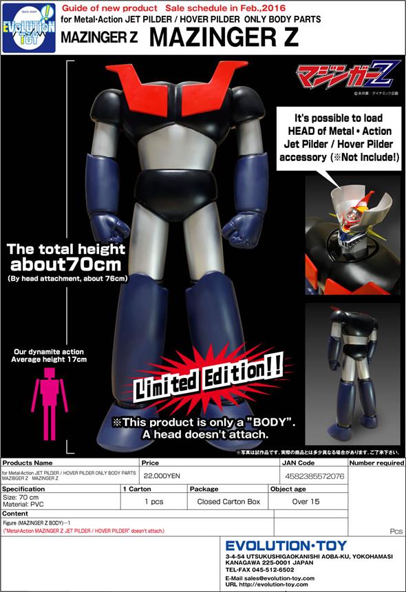 METAL ACTION SPECIAL - BODY PARTS FOR METAL ACTION JET PILDER & HOVER PILDER
