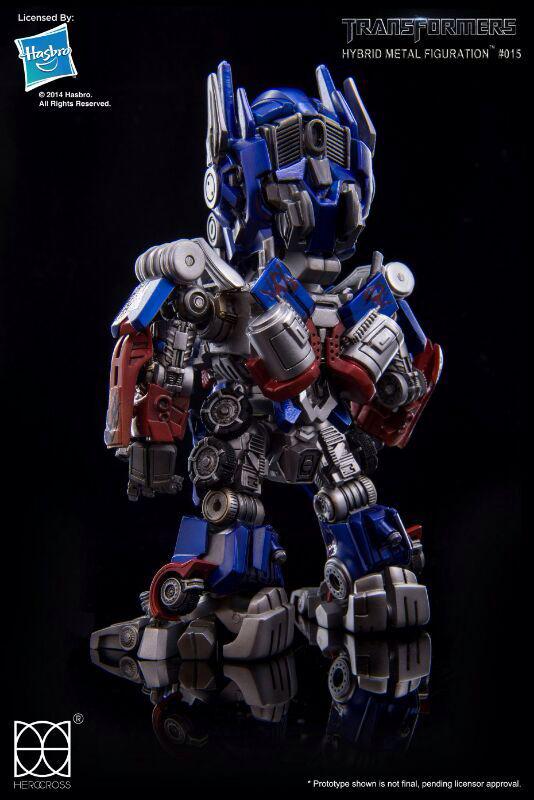 TRANSFORMERS OPTIMUS PRIME HYBRID METAL