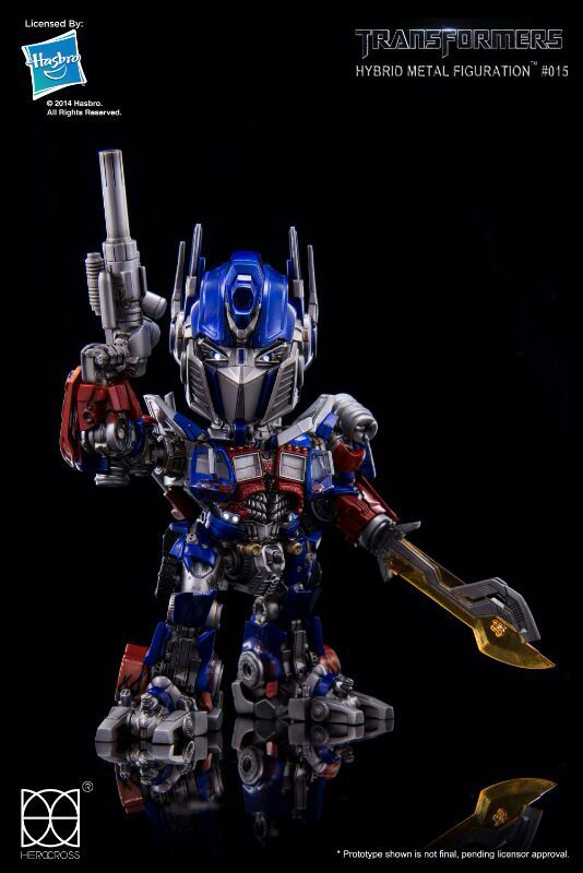 TRANSFORMERS OPTIMUS PRIME HYBRID METAL
