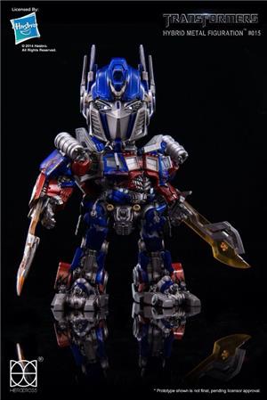 TRANSFORMERS OPTIMUS PRIME HYBRID METAL