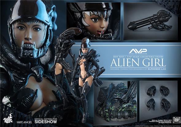 1/6 HOT TOYS - ALIEN GIRL