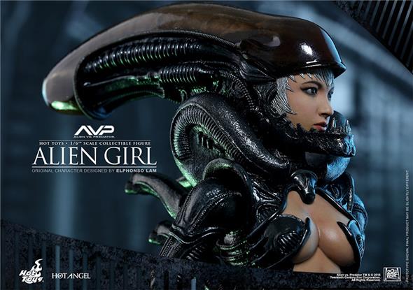 1/6 HOT TOYS - ALIEN GIRL