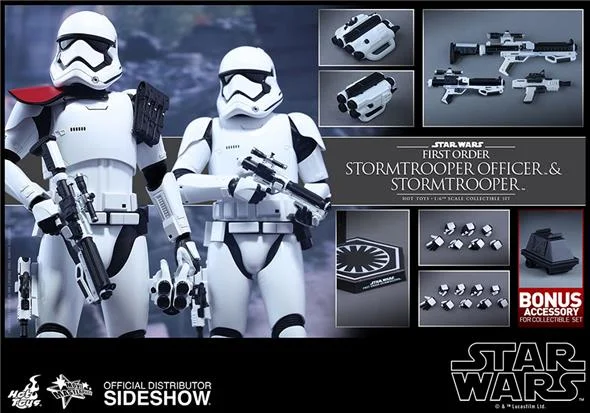 1/6 HOT TOYS - STAR WARS 12 STORMTROOP OFF & STORMTROOP SET