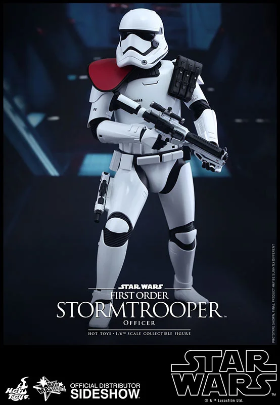 1/6 HOT TOYS - STAR WARS 12 STORMTROOPER OFFICER FIRST ORDER