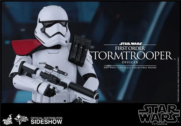 1/6 HOT TOYS - STAR WARS 12 STORMTROOPER OFFICER FIRST ORDER