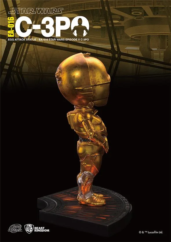 STAR WARS EP V EGG ATTACK C-3PO STATUE