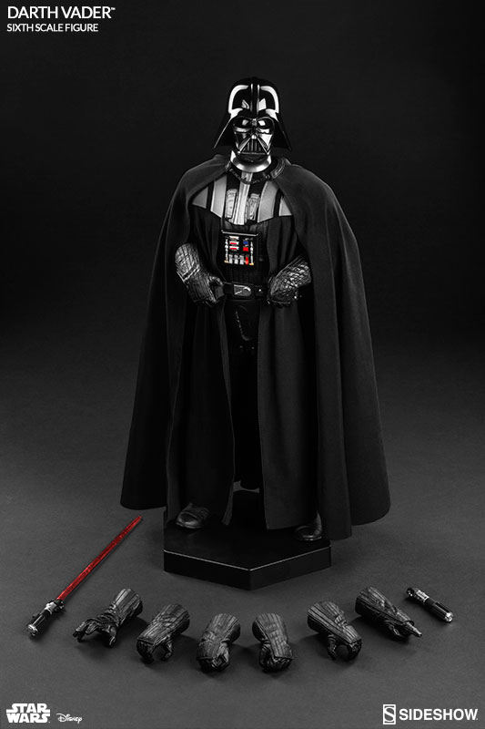 1/6 SIDESHOW STAR WARS 12 DARTH VADER RETURN O/T JEDI AF