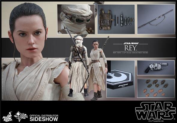 1/6 HOT TOYS - STAR WARS 12 REY AF