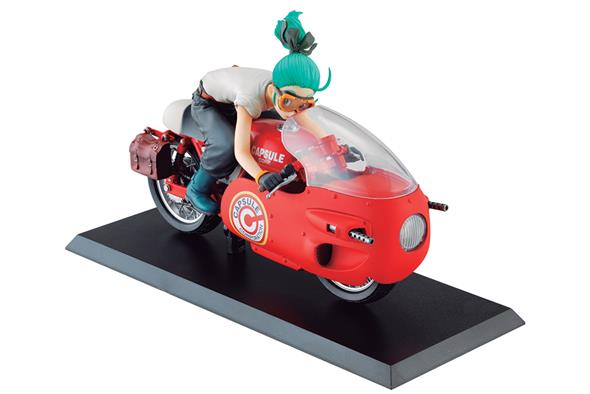 DRAGON BALL BULMA RED DESK REAL MCCOY FIGURE