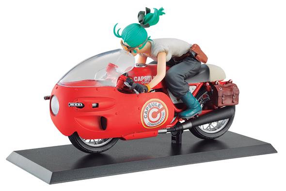 DRAGON BALL BULMA RED DESK REAL MCCOY FIGURE