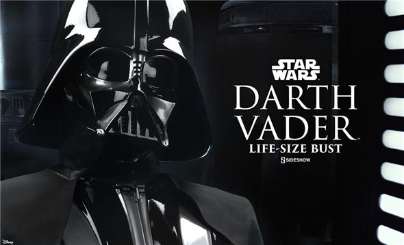 SIDESHOW STAR WARS - DARTH VADER LIFESIZE BUST