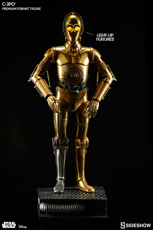 SIDESHOW STAR WARS - C-3PO PREMIUM FORMAT FIGURE