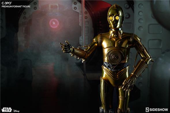 SIDESHOW STAR WARS - C-3PO PREMIUM FORMAT FIGURE
