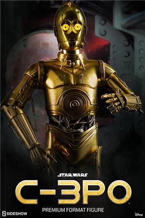 SIDESHOW STAR WARS - C-3PO PREMIUM FORMAT FIGURE