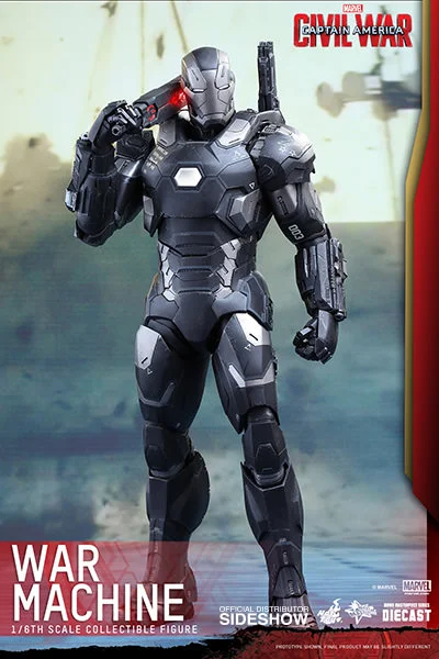 1/6 HOT TOYS - C.A. CIVIL WAR - WAR MACHINE MK3