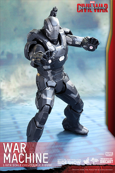 1/6 HOT TOYS - C.A. CIVIL WAR - WAR MACHINE MK3