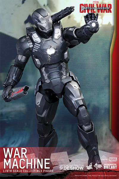 1/6 HOT TOYS - C.A. CIVIL WAR - WAR MACHINE MK3