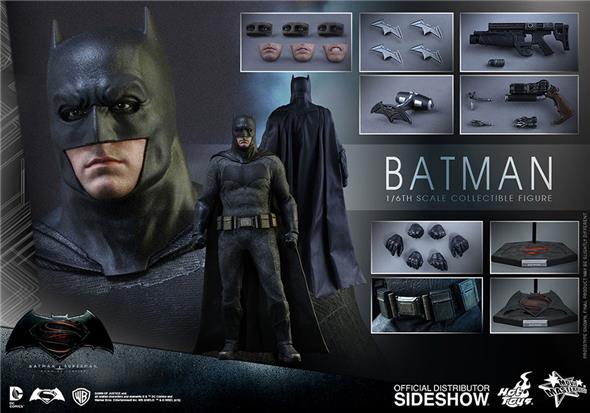 1/6 HOT TOYS - BATMAN VS SUPERMAN - BATMAN