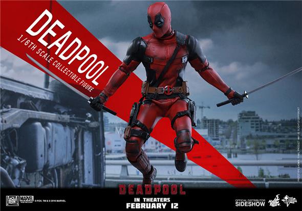1/6 HOT TOYS - DEADPOOL