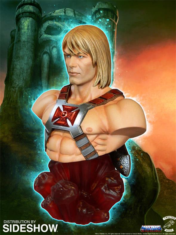 1/4 MOTU HE MAN COLL BUST
