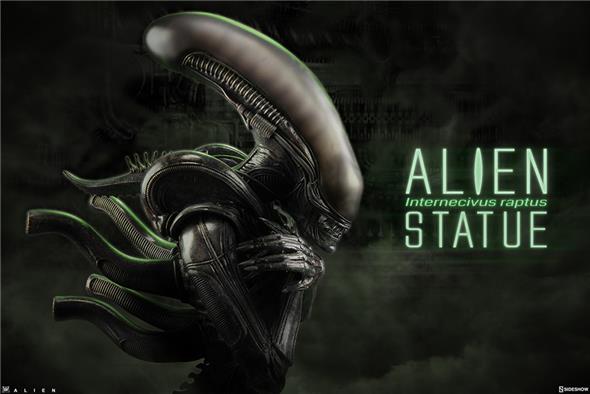 ALIEN INTERNECIVUS RAPTUS STATUE