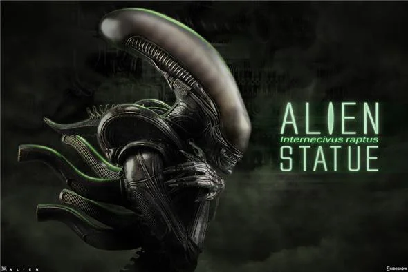 ALIEN INTERNECIVUS RAPTUS STATUE