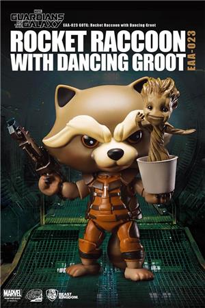 GUARDIANS OF THE GALAXY EGG ATTACK ROCKET/DANCE GROOT