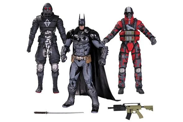 DC BATMAN ARKHAM KNIGHT - BATMAN & THUGS AF 3-PACK