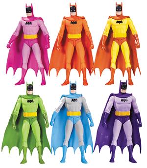 DC BATMAN RAINBOW 6-PACK AF