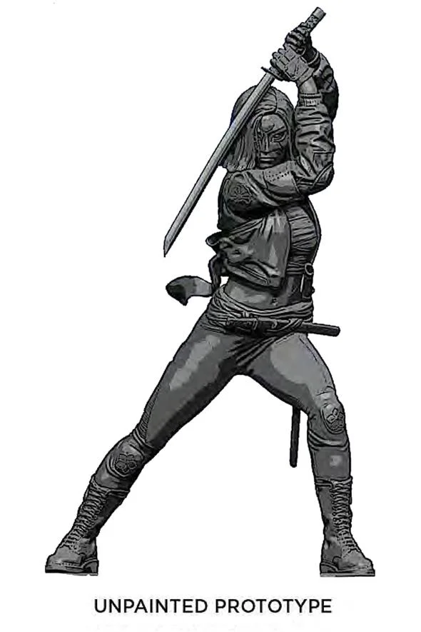 DC SUICIDE SQUAD - KATANA STATUE
