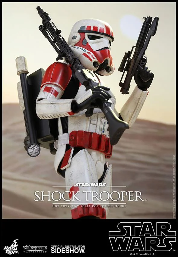 1/6 HOT TOYS - SW - SHOCK TROOPER BATTLEFRONT