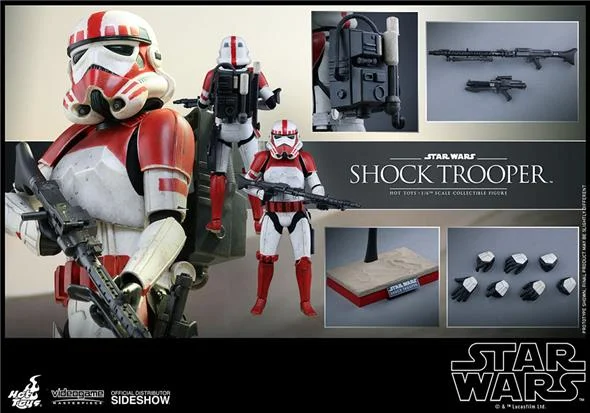 1/6 HOT TOYS - SW - SHOCK TROOPER BATTLEFRONT
