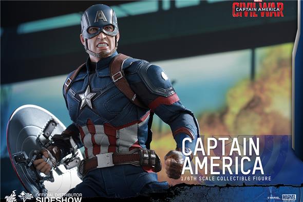 1/6 HOT TOYS - CAPTAIN AMERICA CIVIL WARS
