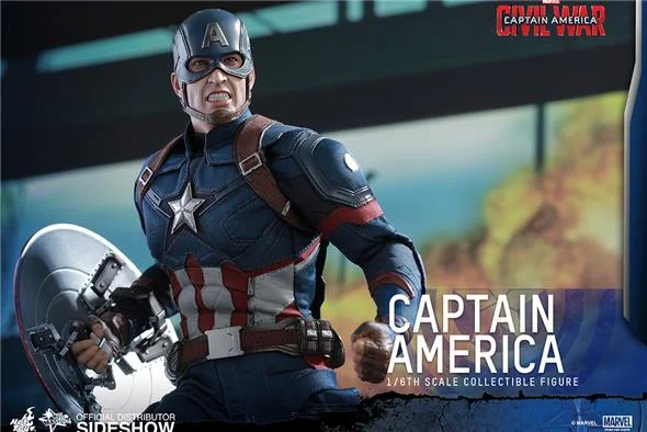 1/6 HOT TOYS - CAPTAIN AMERICA CIVIL WARS