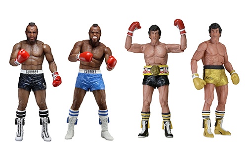 NECA - ROCKY 40TH ANN AF SET (4)