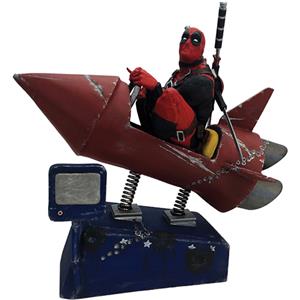 mezco-deadpool-rocket-ride-motion-statue