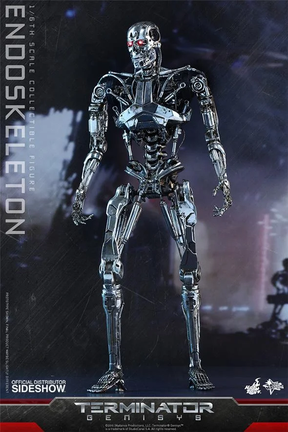 1/6 HOT TOYS - TERMINATOR GENESYS ENDOSKELETON