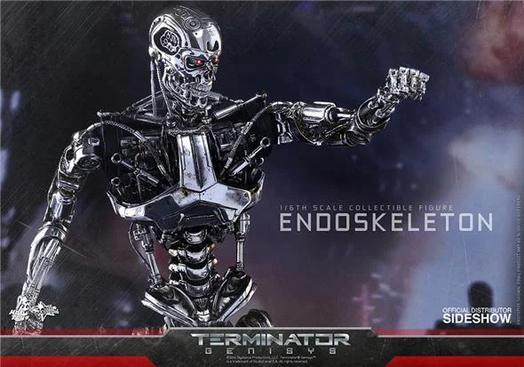 1/6 HOT TOYS - TERMINATOR GENESYS ENDOSKELETON