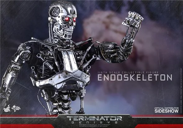 1/6 HOT TOYS - TERMINATOR GENESYS ENDOSKELETON