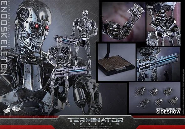 1/6 HOT TOYS - TERMINATOR GENESYS ENDOSKELETON