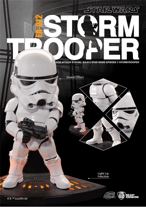 STAR WARS EGG ATTACK STORMTROOPER EP V STATUE