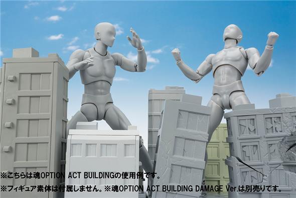 S.H. FIGUARTS TAMASHII OPTION ACT BUILDING