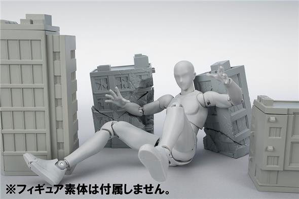 S.H. FIGUARTS TAMASHII OPTION ACT BUILDING DAMAGE VER