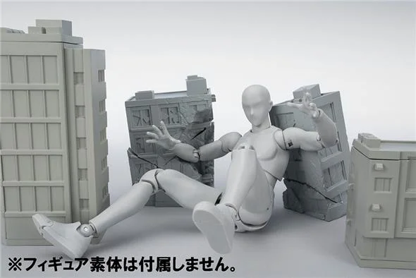 S.H. FIGUARTS TAMASHII OPTION ACT BUILDING DAMAGE VER